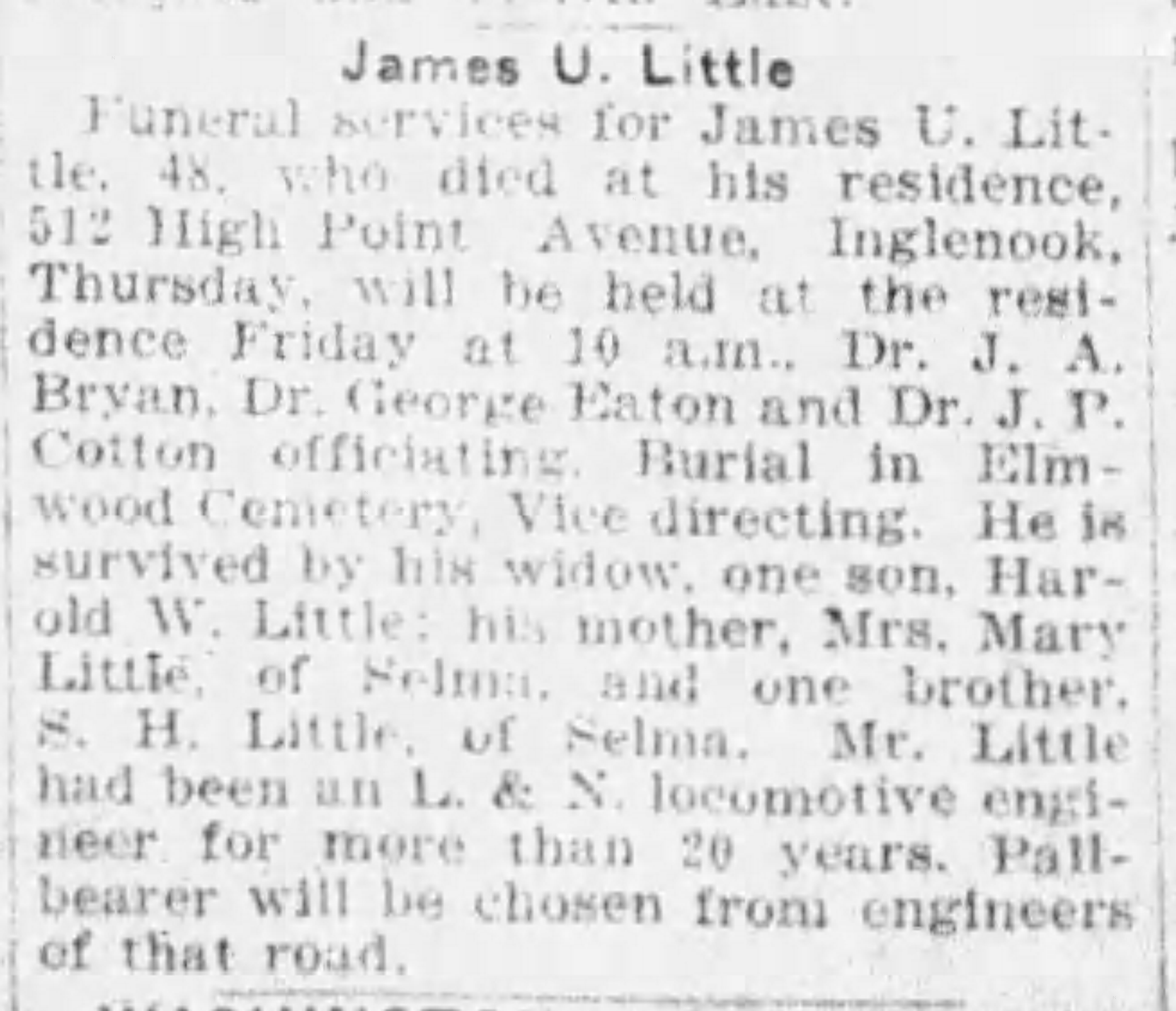 James U. Little